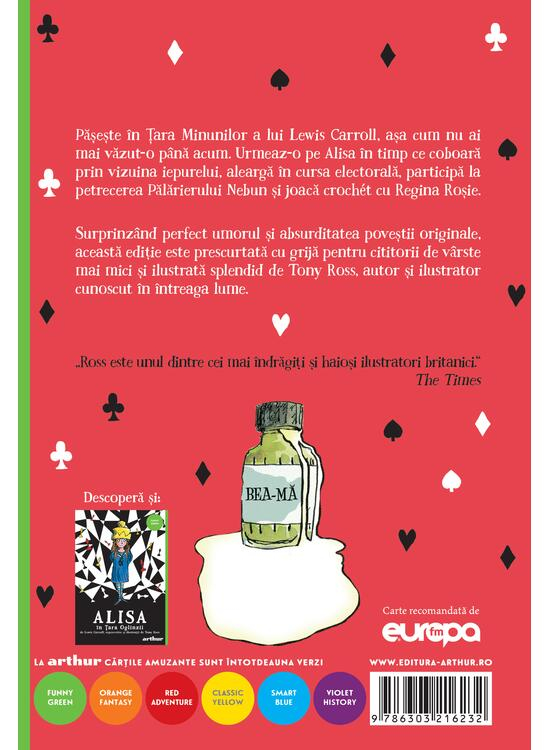 Aventurile Alisei In Tara Minunilor, Lewis Carroll, Tony Ross - Editura Art [2]