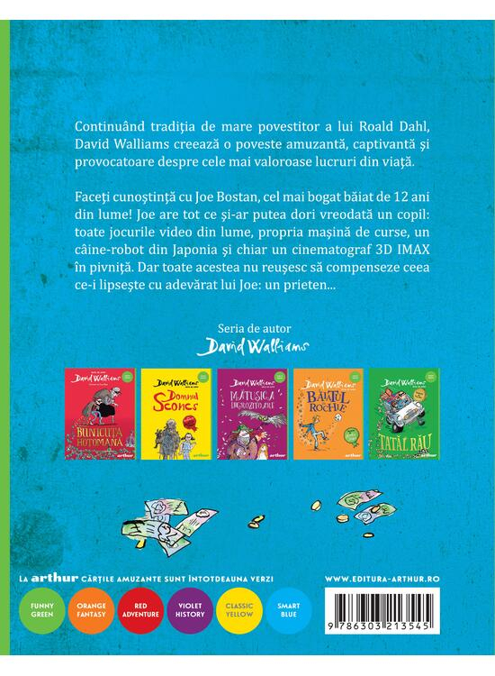 Baiatul Miliardar, David Walliams - Editura Art [2]