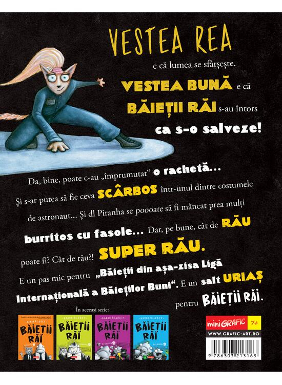 Baietii Rai. Episodul 5: Gaz Intergalactic, Aaron Blabey - Editura Art [2]