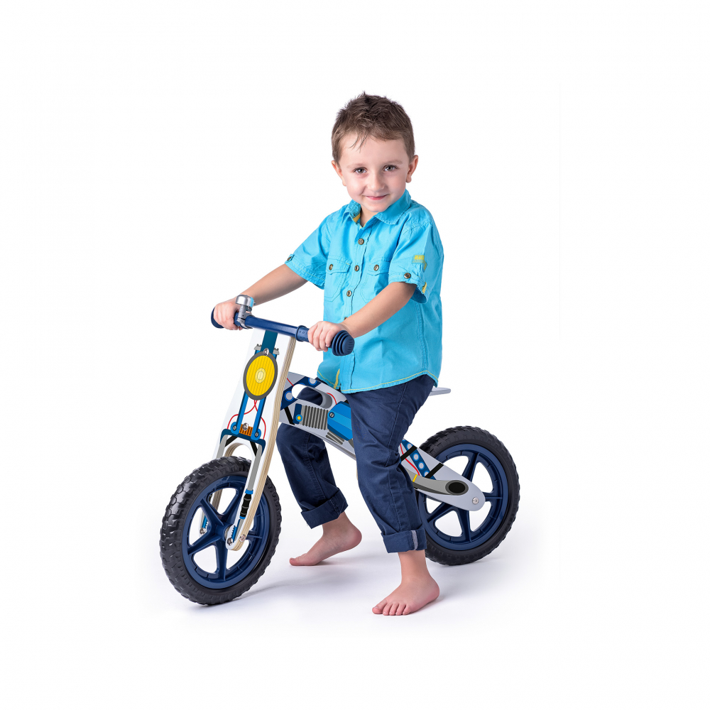 Bicicleta De Echilibru - Albastru [2]