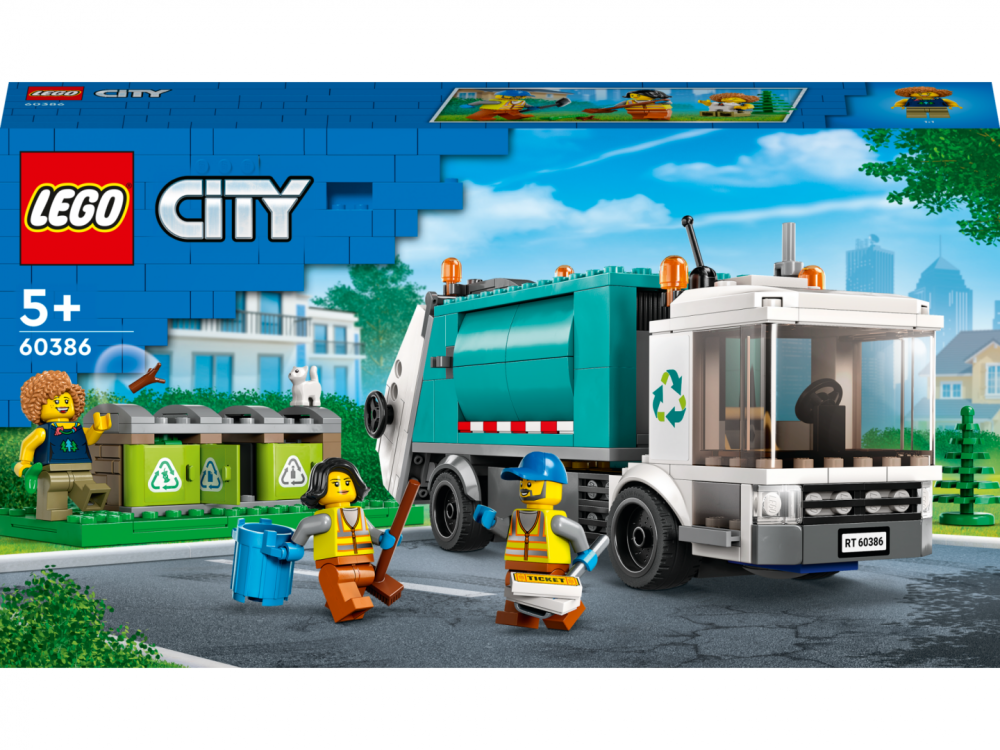 CAMION DE RECICLARE, LEGO 60386 [5]