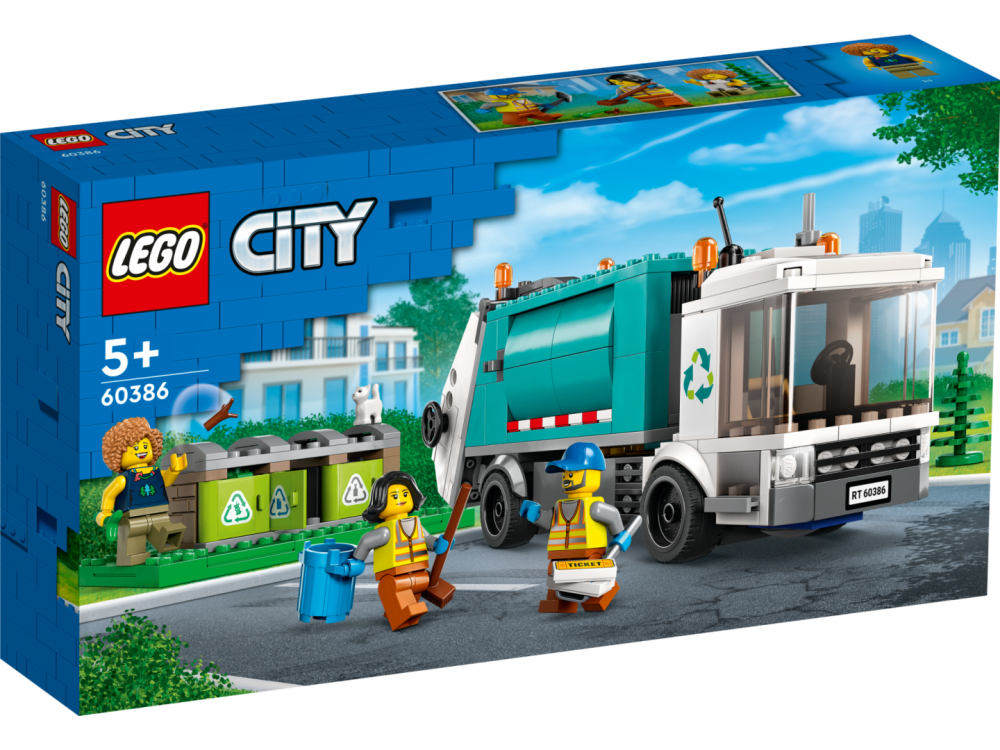CAMION DE RECICLARE, LEGO 60386 [4]