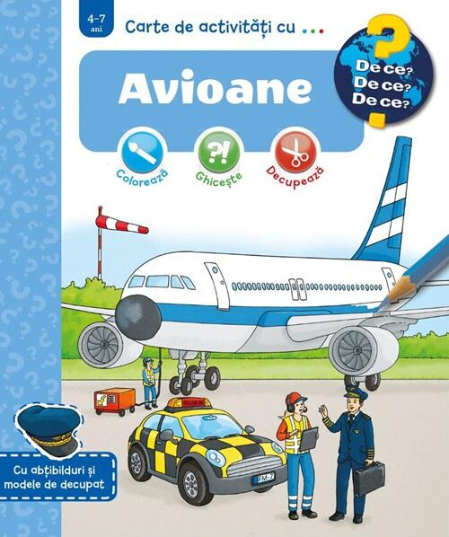 Carte De Activitati Cu .... Avioane, Elke Broska - Editura Casa [1]