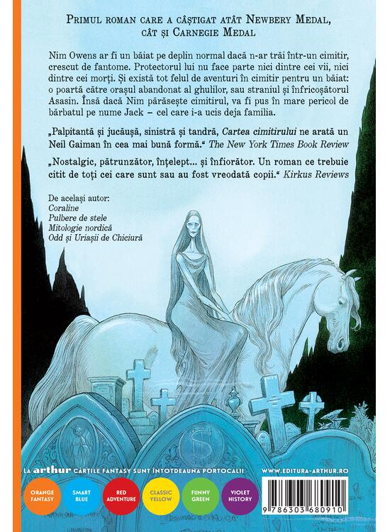 Cartea Cimitirului, Neil Gaiman - Editura Art [2]