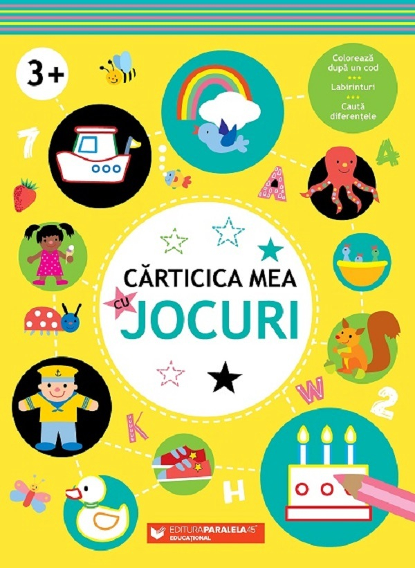 Carticica Mea Cu Jocuri. 3 Ani+,  - Editura Paralela 45 [1]