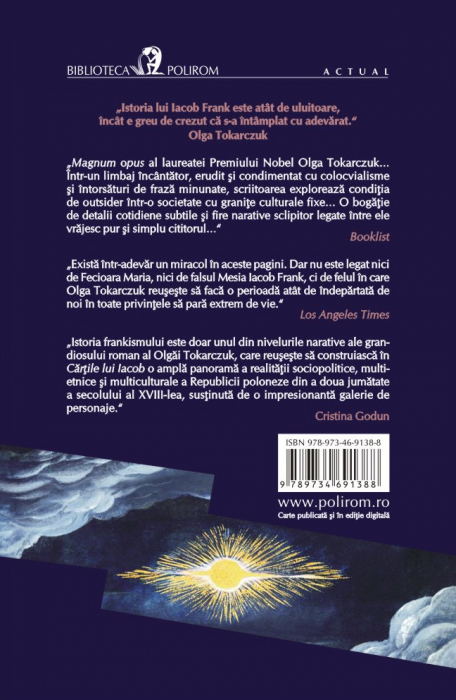 Cartile Lui Iacob, Olga Tokarczuk - Editura Polirom [2]