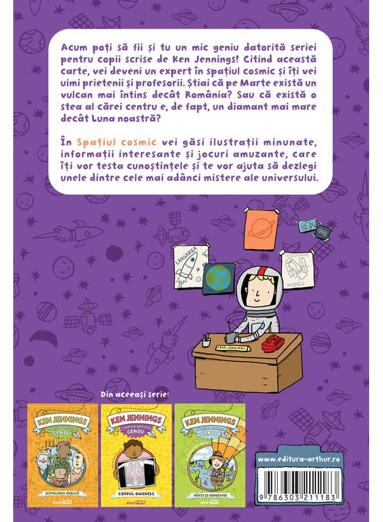 Cartile Micului Geniu. Spatiul Cosmic, Ken Jennings - Editura Art [2]