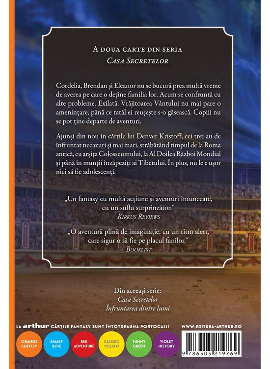 Casa Secretelor #2.  Batalia Fiarelor, Chris Columbus, Ned Vizzini - Editura Art [2]