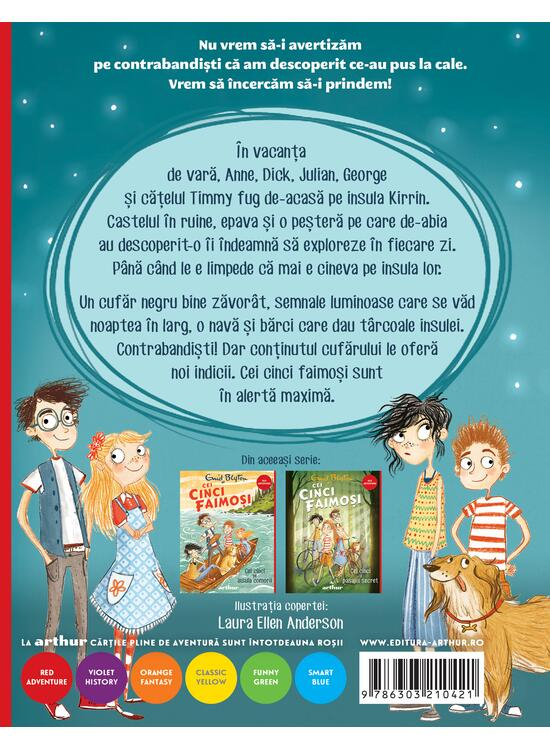 Cei Cinci Faimosi  3.  Cei Cinci Fug De Acasa, Enid Mary Blyton - Editura Art [2]