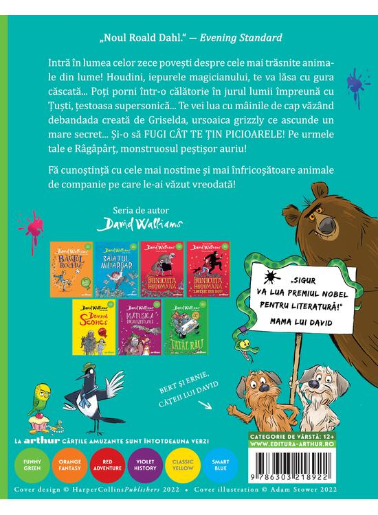 Cele Mai Nesuferite Animale Din Lume, David Walliams - Editura Art [2]