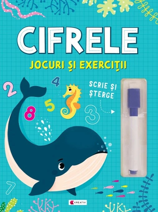 Cifrele- Jocuri Si Exercitii 2025, - Editura Kreativ [1]