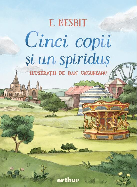 Cinci Copii Si Un Spiridus , Edith Nesbit - Editura Art [1]