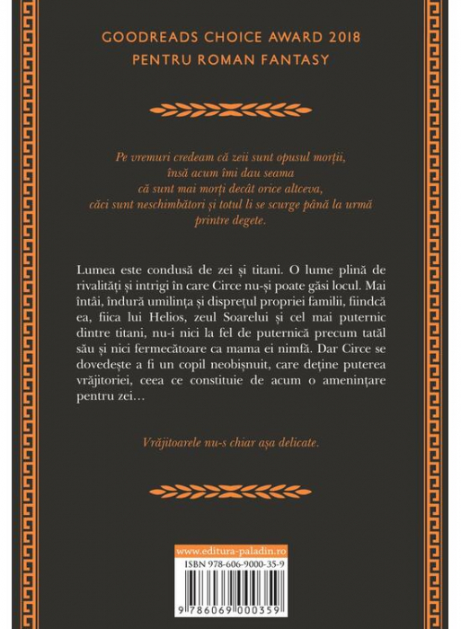Circe , Madeline Miller - Editura Art [2]