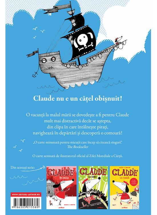 Claude #2:  Claude In Vacanta, Alex T. Smith - Editura Art [2]