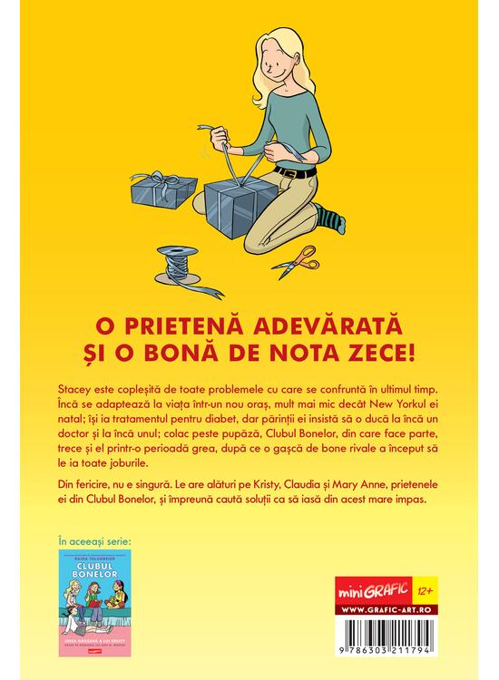 Clubul Bonelor 2. Adevarul Despre Stacey, Raina Telgemeier - Editura Art [2]