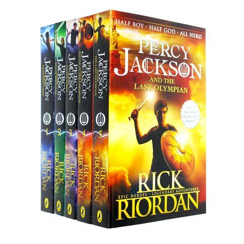 Colectia Percy Jackson Collection 5 Books Box Set By Rick Riordan Lighting Thief New,3 Zile - Editura Disney-Hyperion [2]