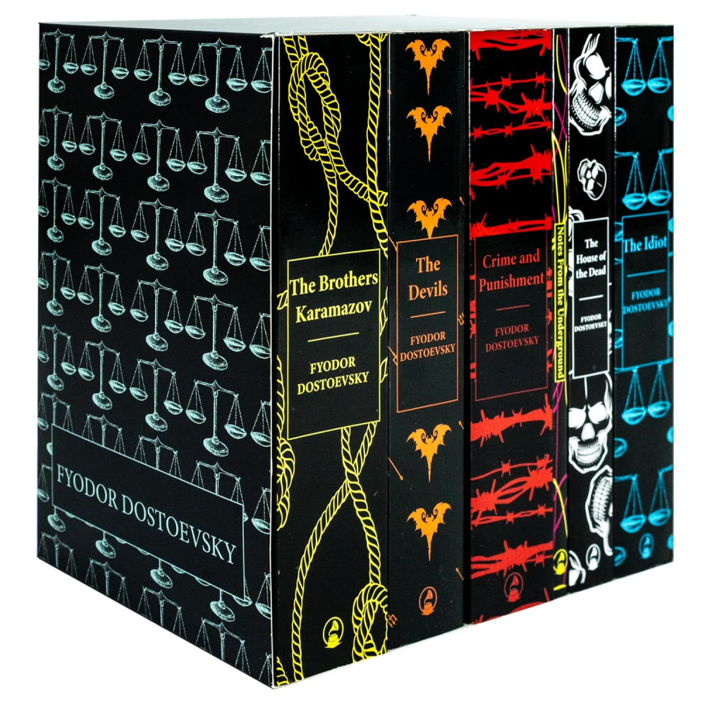 Complete Collection Of Fyodor Dostoevsky 6 Books Set (Crime And Punishment, Notes From The Underground,The Brother Karamazov,The Devils,The House Of The Dead,The Idiot),Fyodor Dostoevsky  - Editura Cl [1]