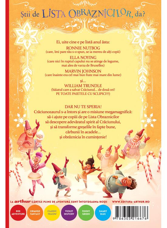 Craciunozaurul Si Lista Obraznicilor, Tom Fletcher - Editura Art [2]