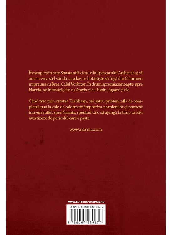 Cronicile Din Narnia 3>  Calul Si Baiatul, C.S. Lewis - Editura Art [2]