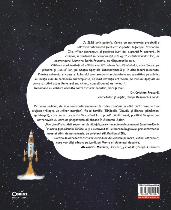 Cu Ilie Prin Galaxie. Carte De Astronomie, Claudiu Tănăselia - Editura Corint [2]