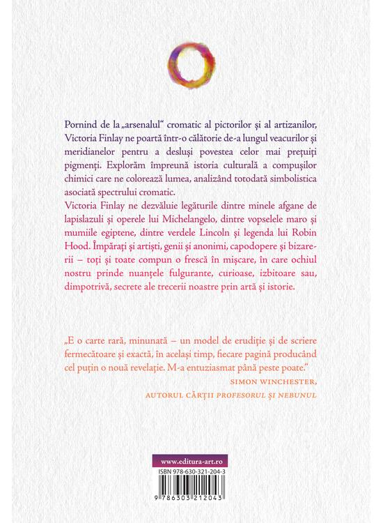 Culorile. O Istorie Culturala, Victoria Finlay - Editura Art [2]