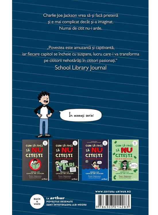 Cum Sa Faci  5:  Cum Sa Faci Sa Nu Citesti Si Sa Fii Cool, Tommy Greenwald - Editura Art [2]