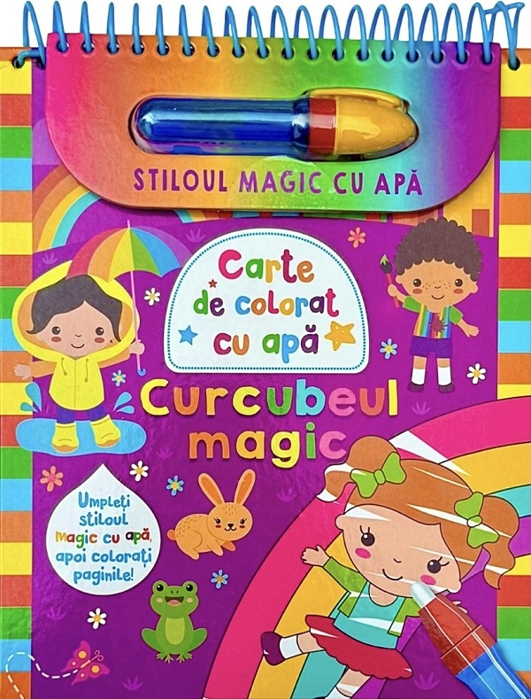 Curcubeul Magic Stiloul Magic Cu Apa, - Editura Flamingo [1]