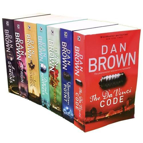 Dan Brown Robert Langdon Series 7 Books Collection Set,Dan Brown  - Editura Corgi & Bantam Press [4]