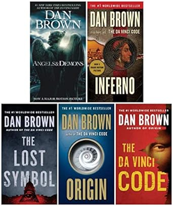 Dan Brown Robert Langdon Series 7 Books Collection Set,Dan Brown  - Editura Corgi & Bantam Press [5]