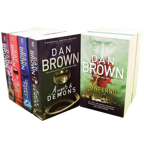 Dan Brown Robert Langdon Series 7 Books Collection Set,Dan Brown  - Editura Corgi & Bantam Press [3]