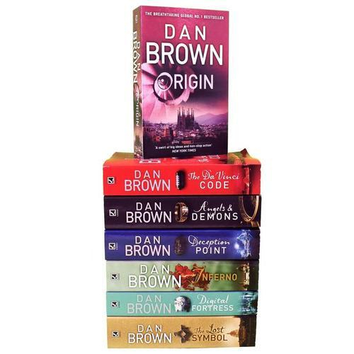 Dan Brown Robert Langdon Series 7 Books Collection Set,Dan Brown  - Editura Corgi & Bantam Press [2]