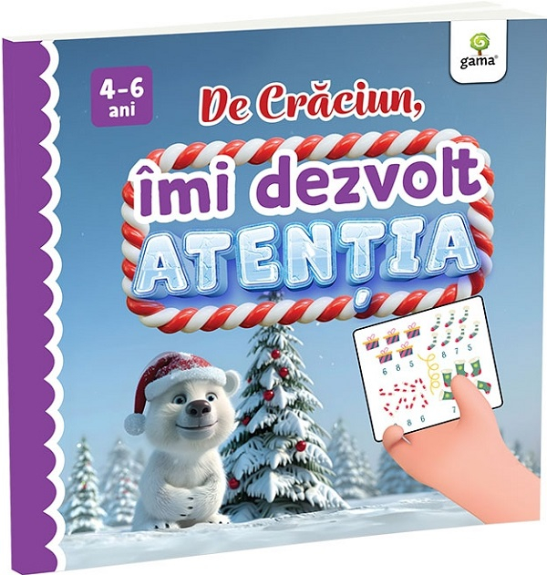 De Craciun, Rezolv Activitati De Atentie,  - Editura Gama [1]