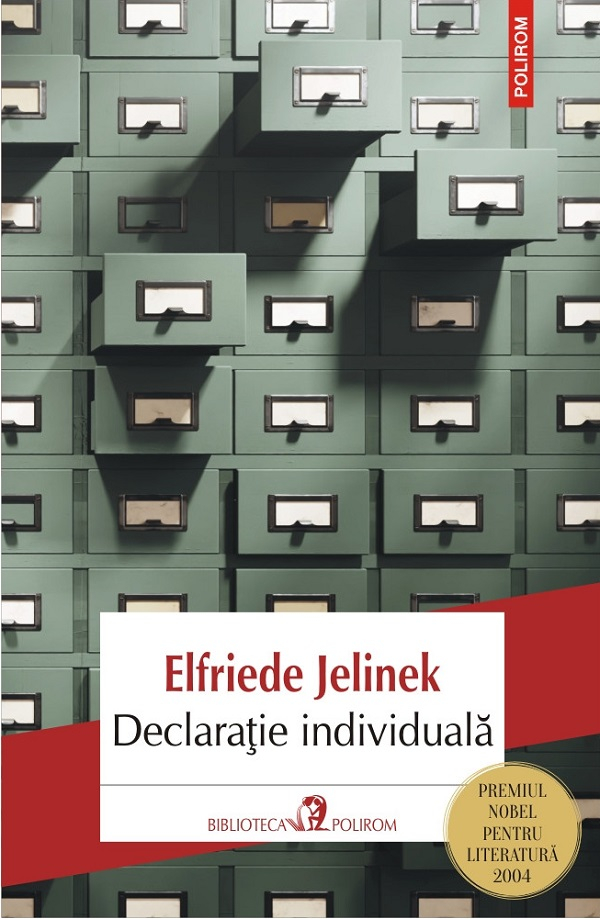 Declaratie Individuala, Elfriede Jelinek - Editura Polirom [1]