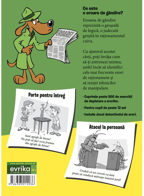 Detectivul Erorilor De Gandire, Hans Bluedorn, Nathaniel Bluedorn - Editura Art [2]