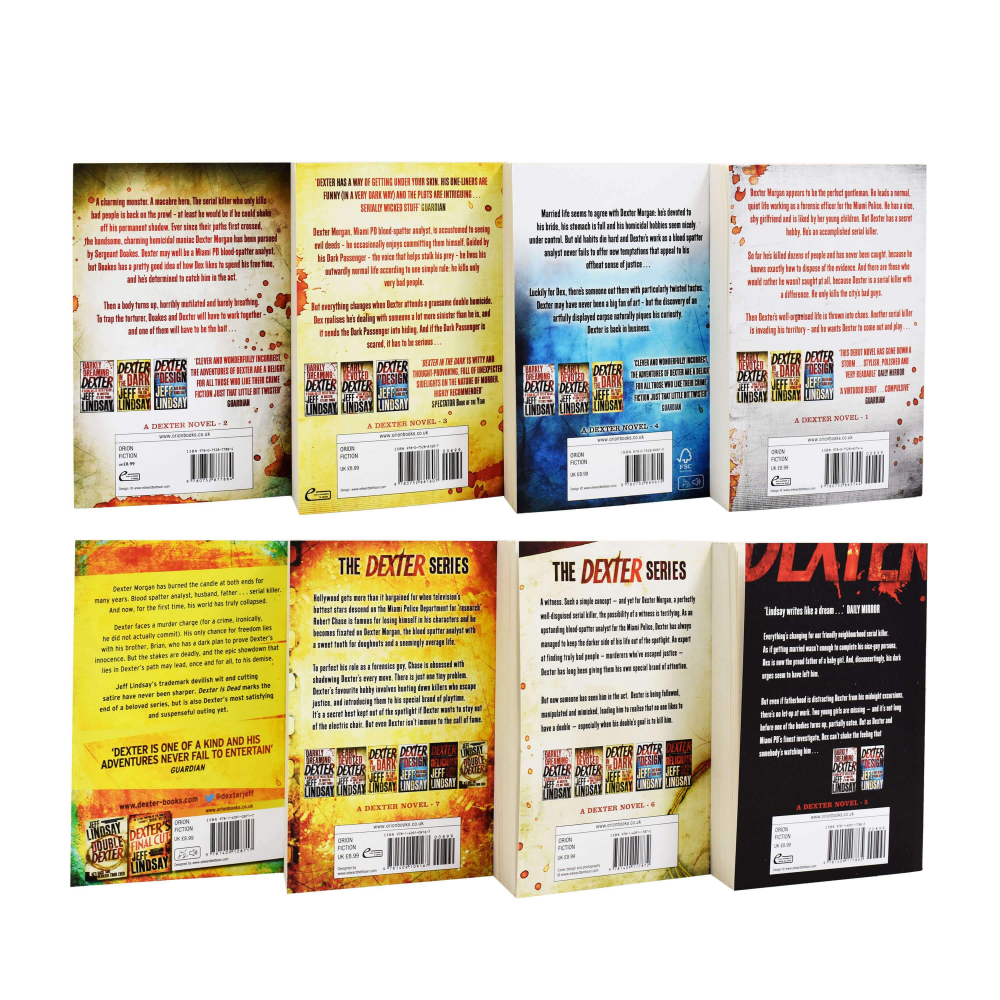 Dexter Series Jeff Lindsay Novel Collection 8 Books Set,Jeff Lindsay - Editura Orion [3]