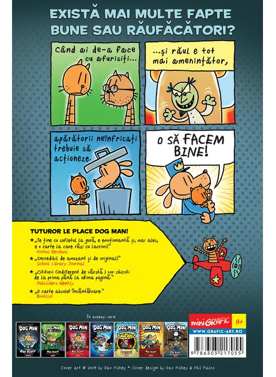 Dog Man #7.  Pentru Cine Bat Mingile, Dav Pilkey - Editura Art [2]