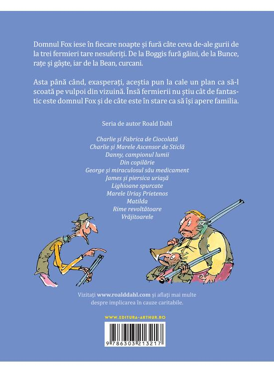 Domnul Fox, Vulpoi Fantastic, Roald Dahl - Editura Art [2]