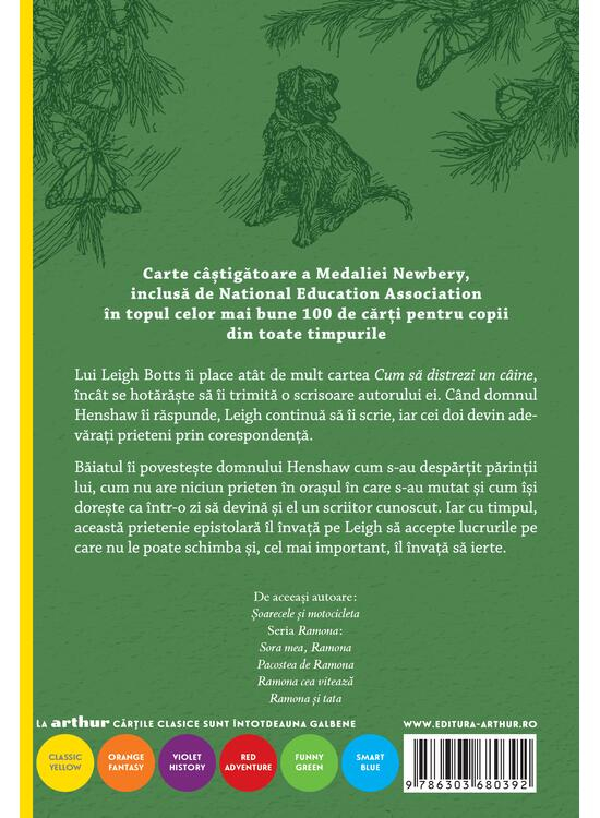 Draga Domnule Henshaw, Beverly Cleary - Editura Art [2]