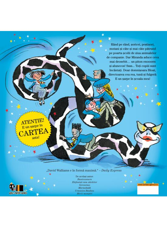 E Un Sarpe In Scoala Mea, David Walliams - Editura Art [2]