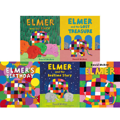 Elmer: 10 Kids Picture Book Bundle,3 Zile - Editura Andersen Press [2]