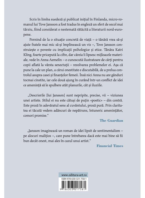 Escroaca Onesta, Tove Jansson - Editura Art [2]