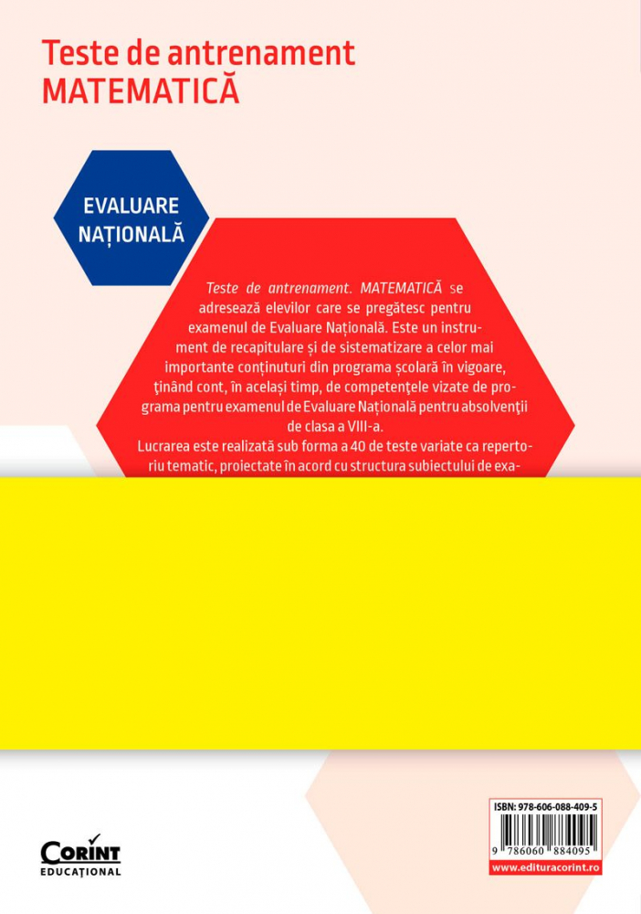 Evaluare Națională 2024. Matematică. Teste De Antrenament, Camelia Elena Neta, Ciprian Constantin Neta - Editura Corint [2]