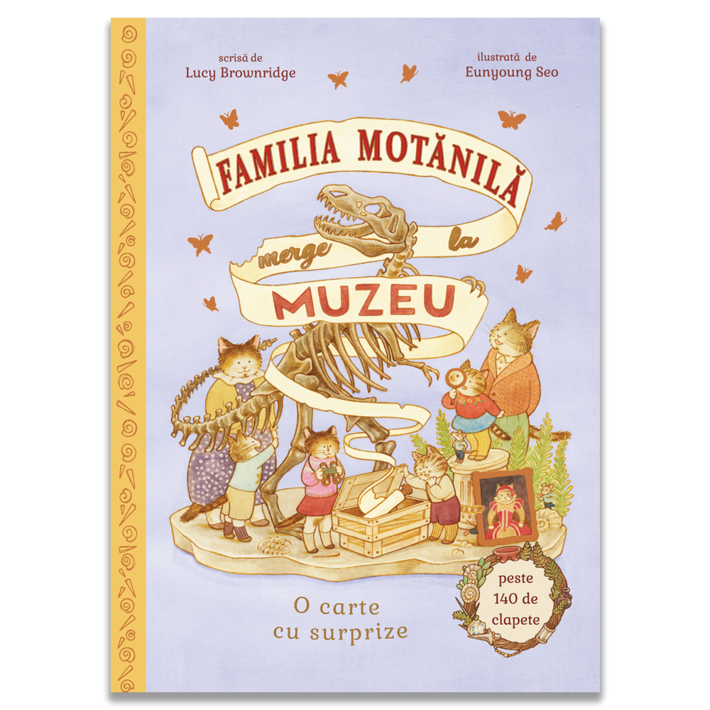 Familia Motănilă Merge La Muzeu, Lucy Brownridge - Editura DPH [1]
