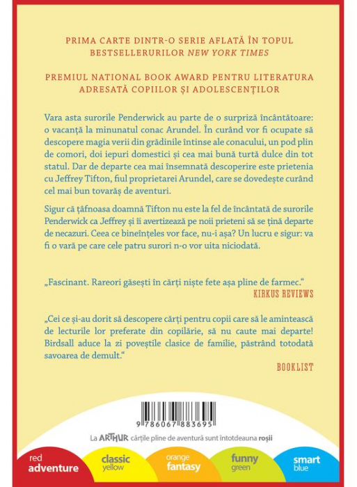 Familia Penderwick: Poveste De Vară Cu Patru Surori, Doi Iepuri Și Un Băiat Foarte Interesant, Jeanne Birdsall - Editura Art [2]