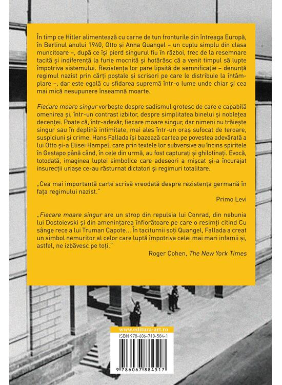 Fiecare Moare Singur, Hans Fallada - Editura Art [2]