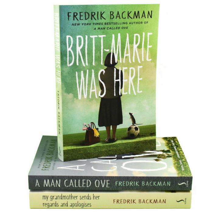 Fredrik Backman 3 Books Collection Set A Man Called Ove Britt-Marie Was Here My Grandmother Sends Her Regards, Fredrik Backman - Editura Sceptre [2]