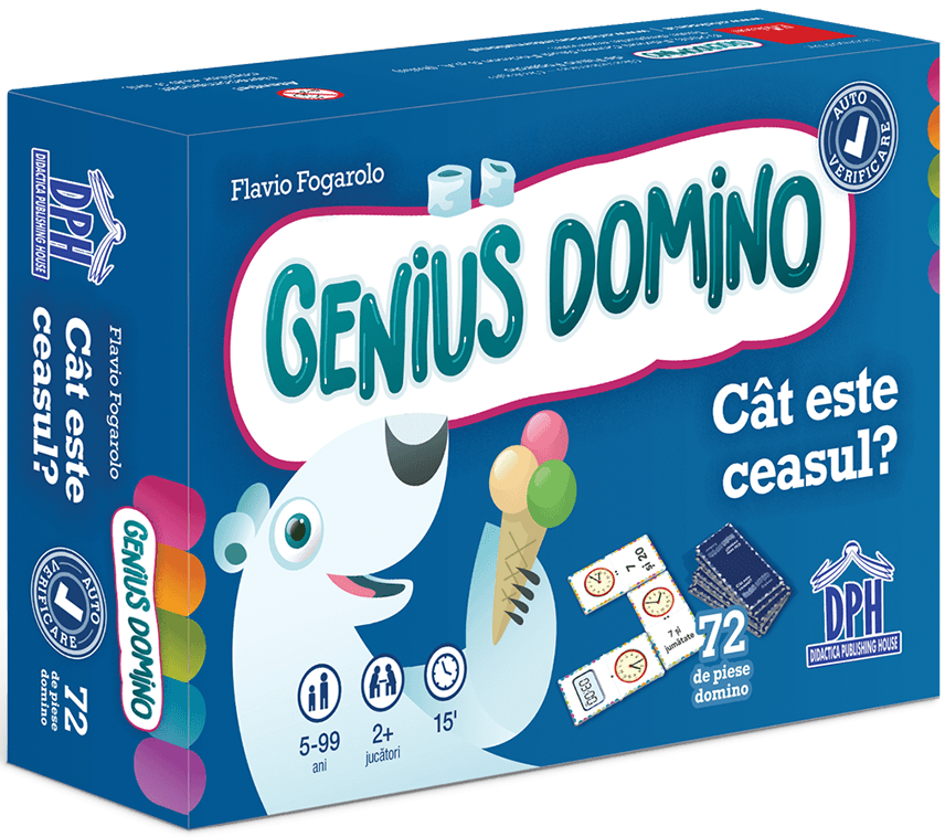 Genius Domino. Cat Este Ceasul?, Flavio Fogarolo - Editura DPH [1]