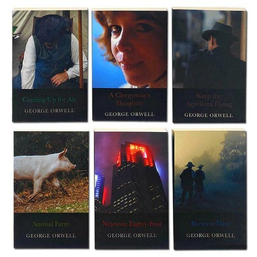 George Orwell Collection 6 Books Set (Coming Up For Air Burmese Days Animal Farm Nineteen Eighty-Four And More), George Orwell - Editura Wilko Book [3]