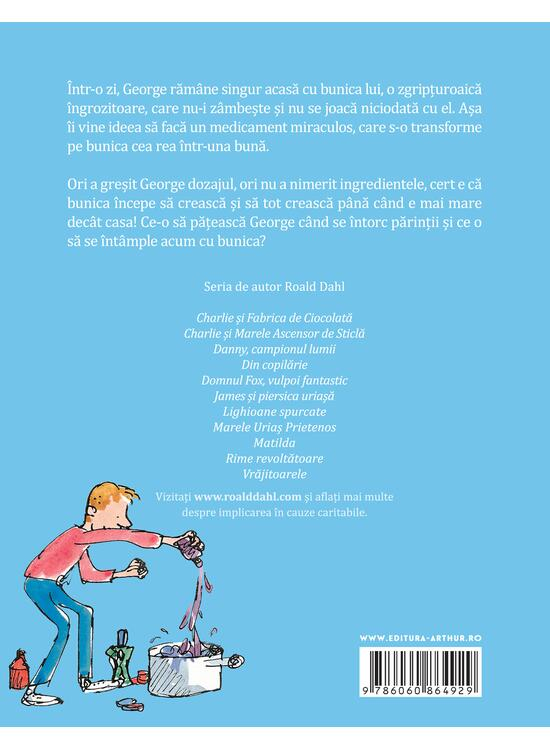 George Si Miraculosul Sau Medicament, Roald Dahl - Editura Art [2]