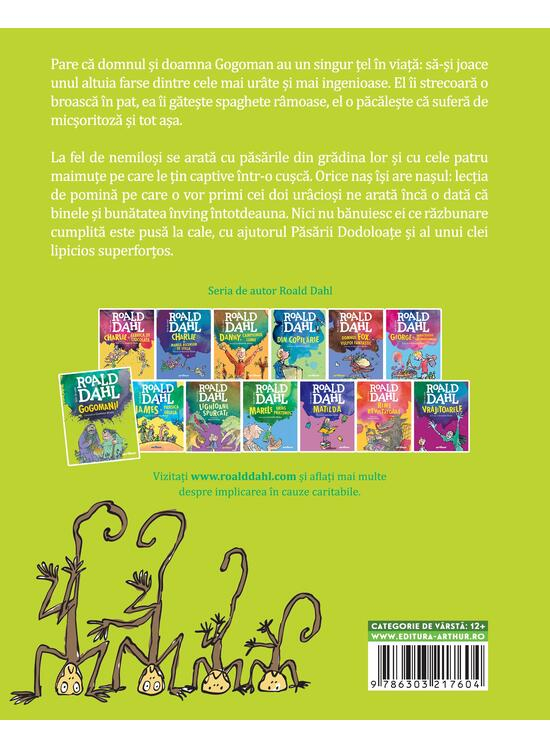 Gogomanii, Roald Dahl - Editura Art [2]